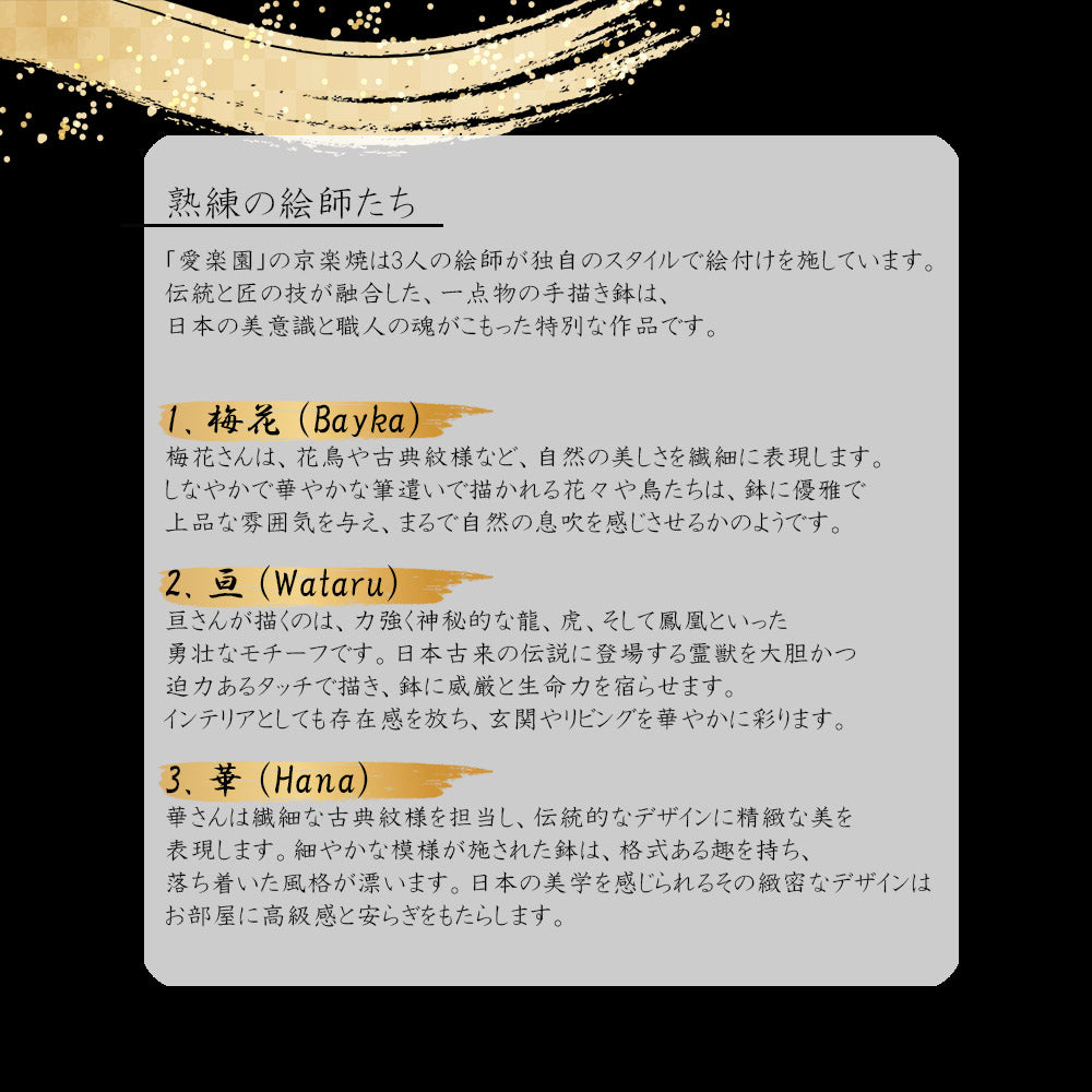 京楽焼 鉢 窯元 愛楽園 陶器鉢 雀 すずめ 【1品1品手描きの為若干絵柄が変わります】