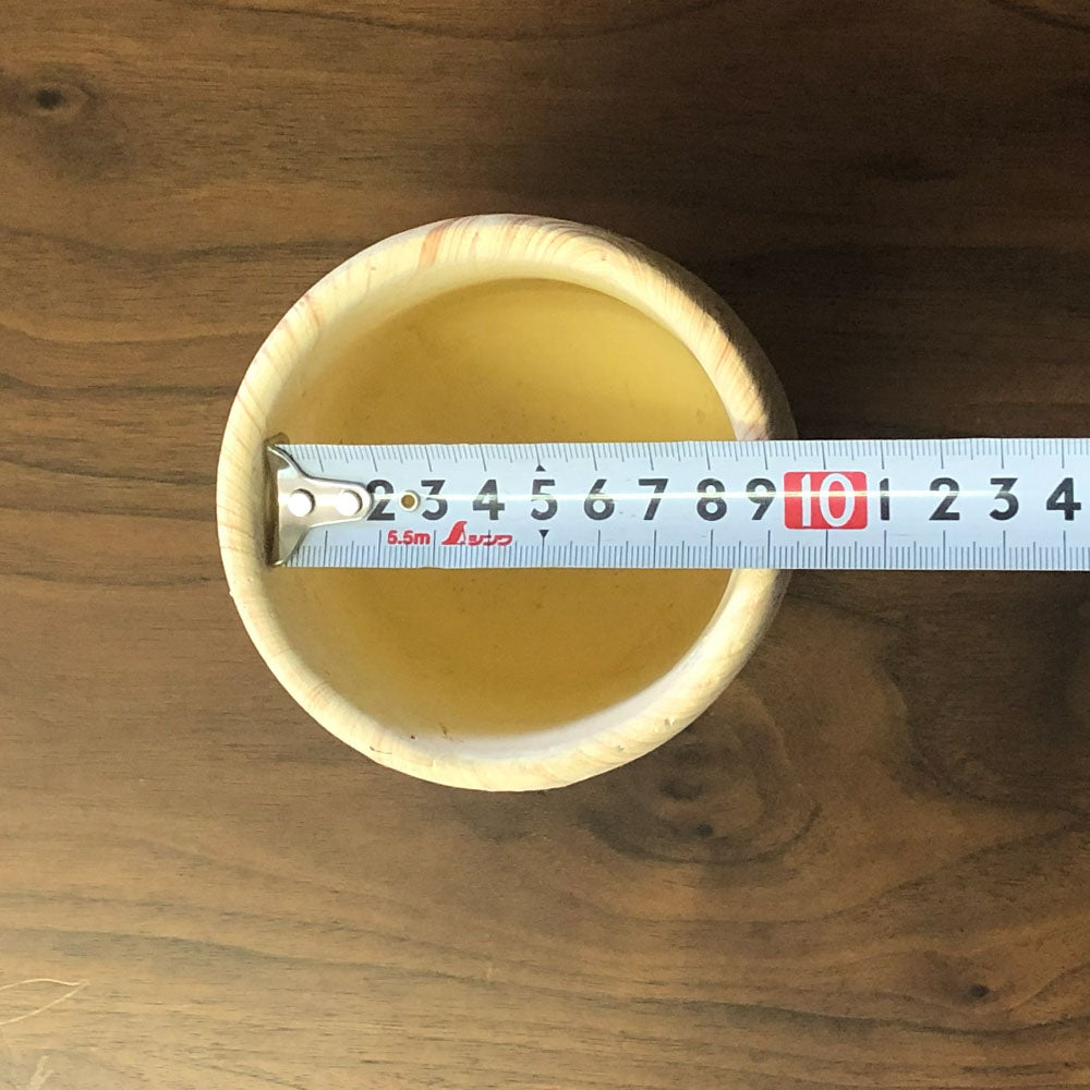 鉢 選べる形 4号 おしゃれ 陶器鉢 ウッド調 ベージュ デザイン陶器 送料無料