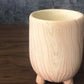 鉢 選べる形 4号 おしゃれ 陶器鉢 ウッド調 ベージュ デザイン陶器 送料無料